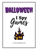Halloween activity pack and planner