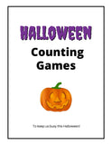 Halloween activity pack and planner