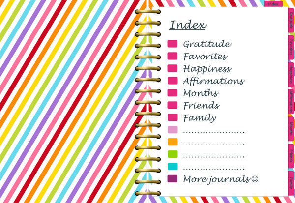 Digital Happiness Journal with Hyperlinks