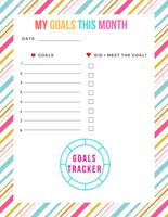90 Day Goal Planner Printable